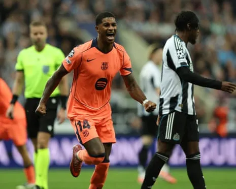 Rashford's Brace Quiets The Magpies' Party and Secures Barça's Victory